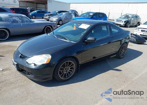 2002 Acura Rsx из США, поврежденный, VIN JH4DC53802C008123